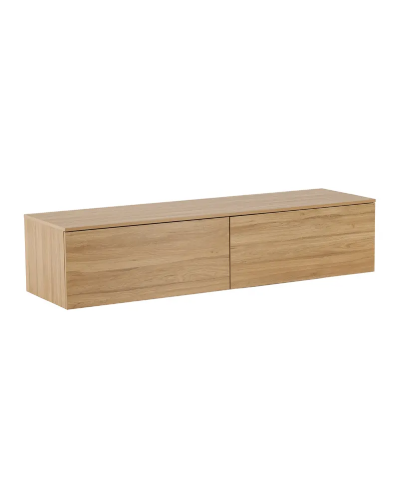 Frihamn flache Kommode in 45 × 35 × 160 cm, Natur, Ansicht 2