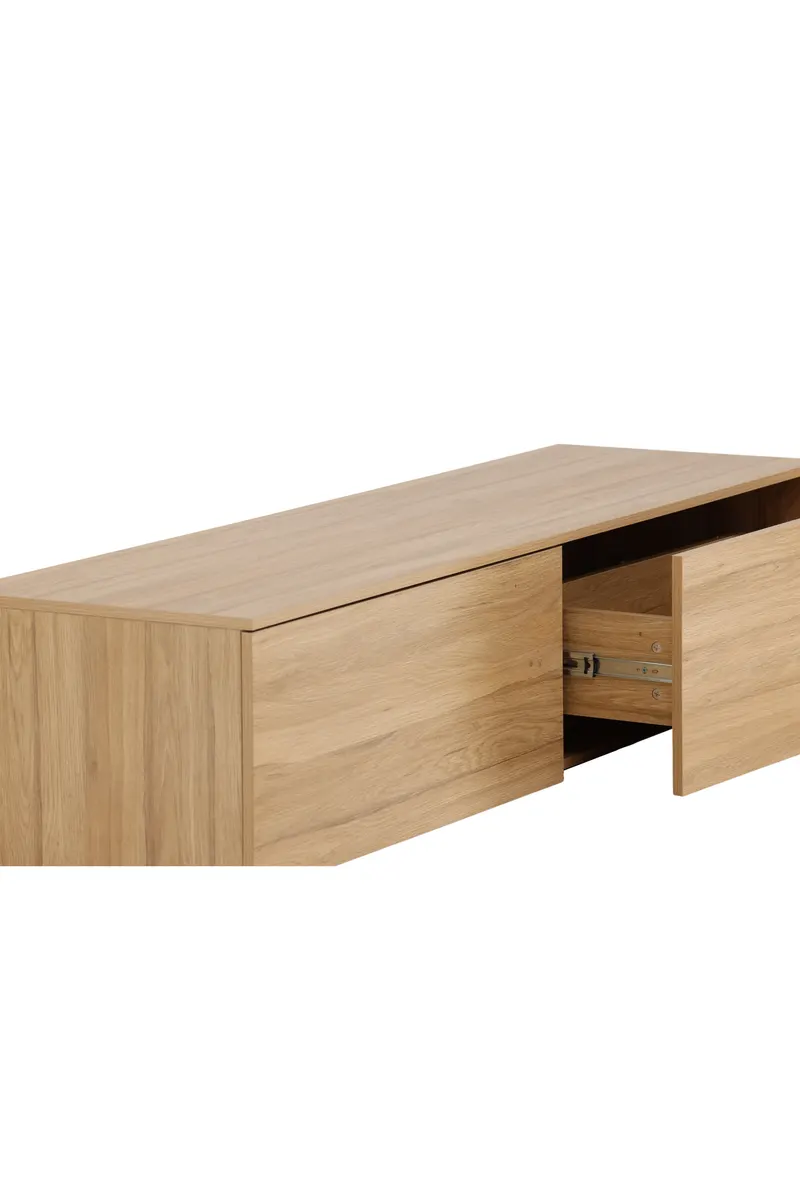 Frihamn flache Kommode in 45 × 35 × 160 cm, Natur, Ansicht 8
