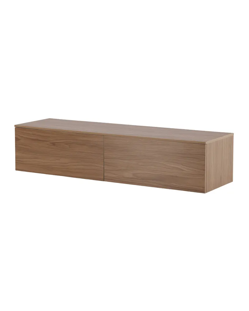 Frihamn flache Kommode in 45 × 35 × 160 cm, Walnuss, Ansicht 7