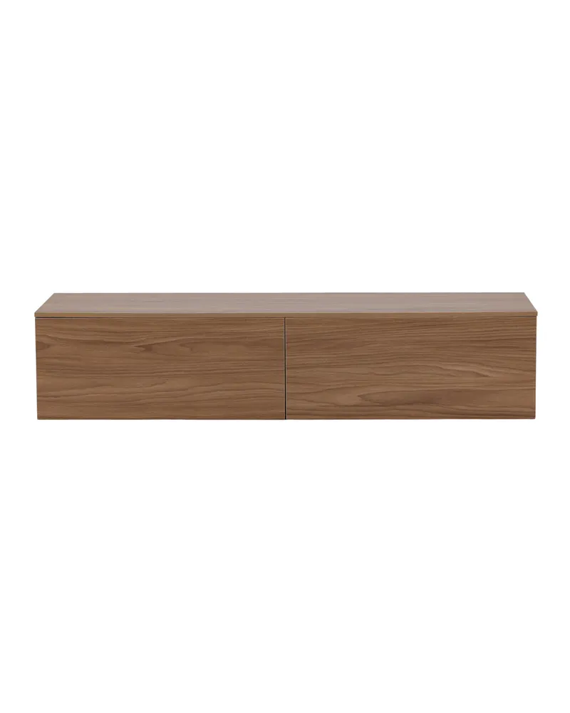 Frihamn flache Kommode in 45 × 35 × 160 cm, Walnuss, Ansicht 2