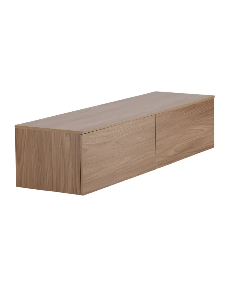 Frihamn flache Kommode in 45 × 35 × 160 cm, Walnuss, Ansicht 3
