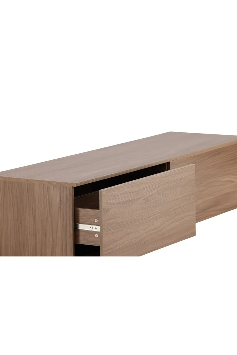 Frihamn flache Kommode in 45 × 35 × 160 cm, Walnuss, Ansicht 6