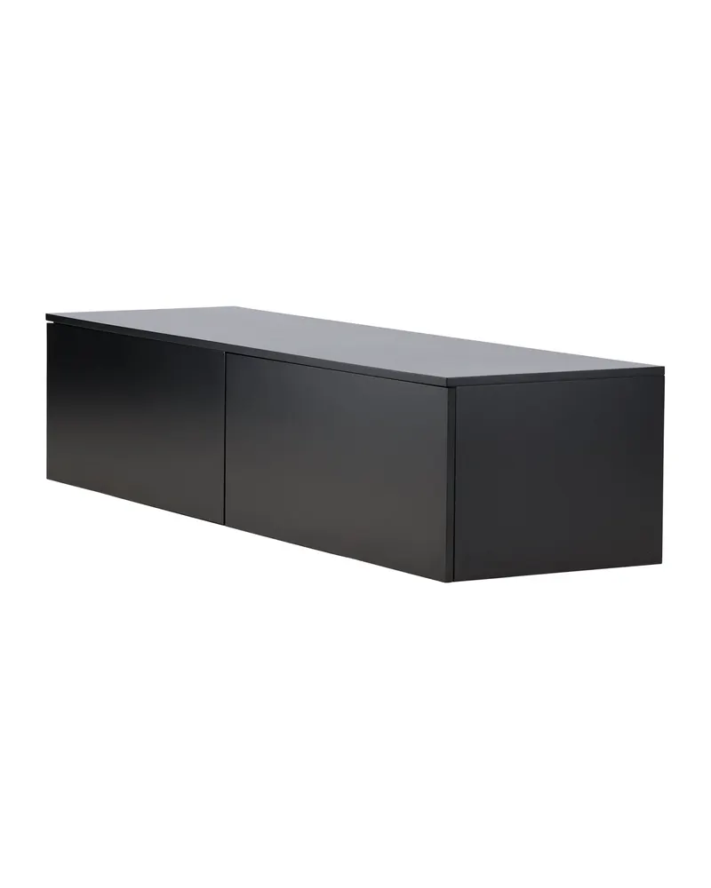 Frihamn flache Kommode in 45 × 35 × 160 cm, Schwarz, Ansicht 4