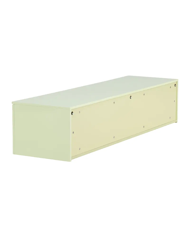 Frihamn flache Kommode in 160 × 45 × 35 cm, Grün, Gestell Hellgrün, Ansicht 8