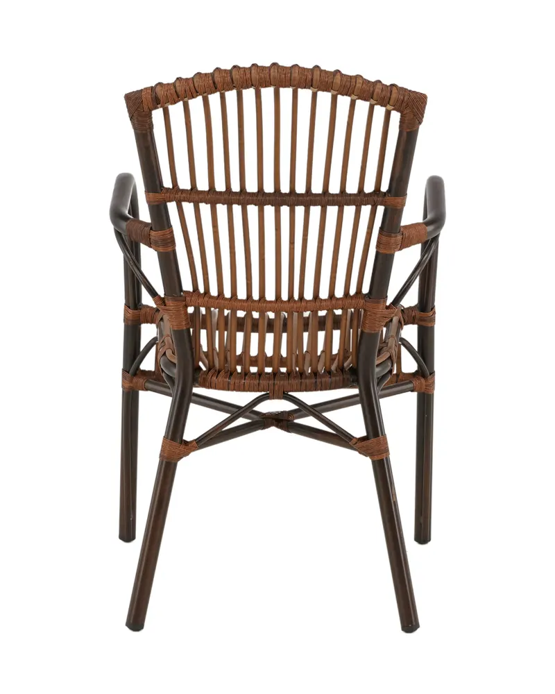Galera Gartenstuhl mit Rattansitz und Armlehnen, Ansicht 11