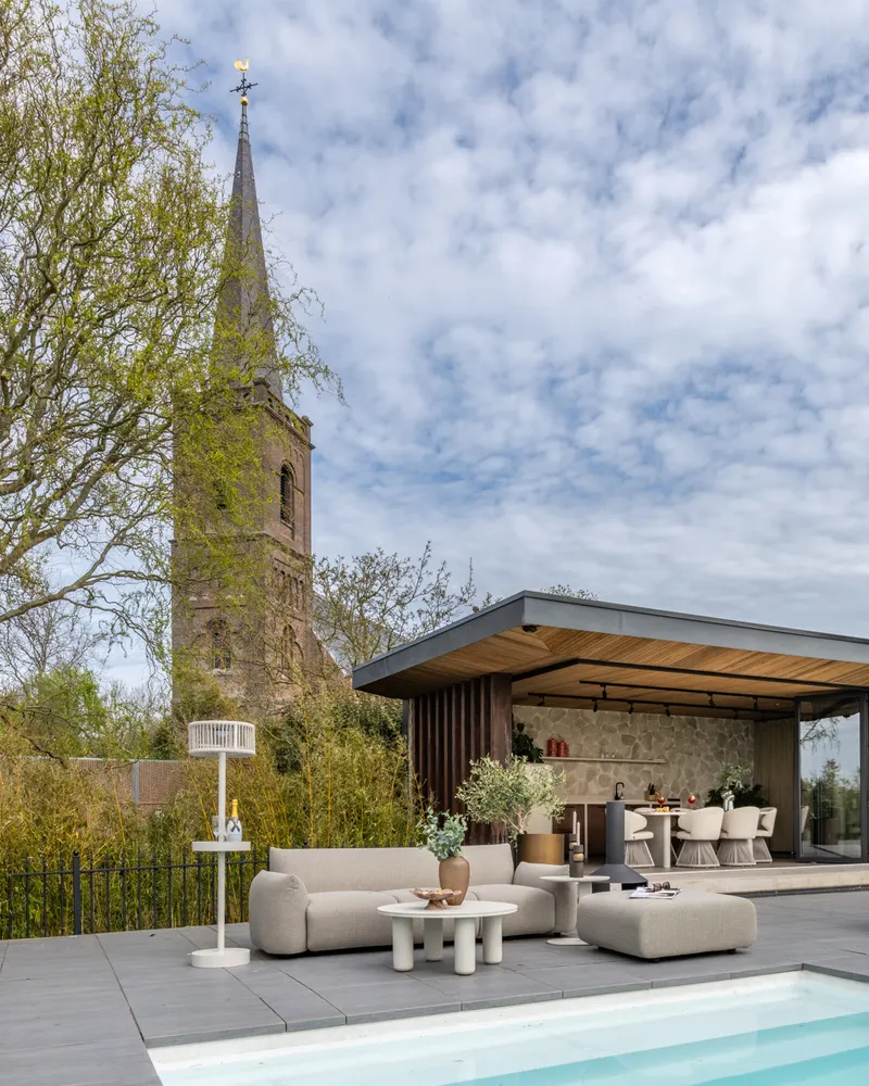 Gartensofa Dawson / Greige alpine von Richmond Interiors, Produktansicht 9
