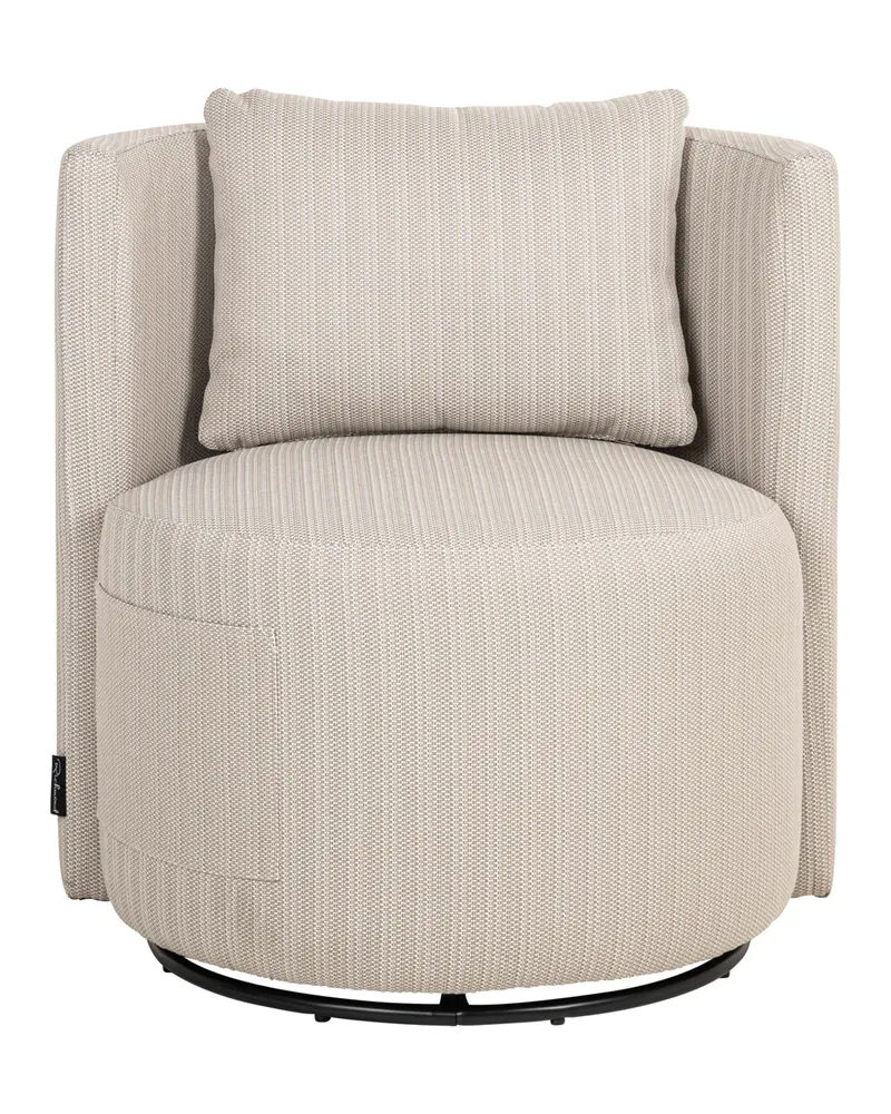 Gartenstuhl Marlin, Beige, drehbar von Richmond Interiors