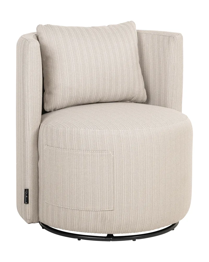 Gartenstuhl Marlin, Beige, drehbar von Richmond Interiors, Produktansicht 3