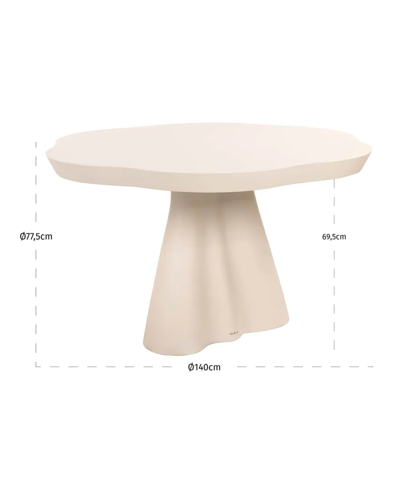 Gartentisch Urban Bloom Sandstone von Richmond Interiors, Produktansicht 6