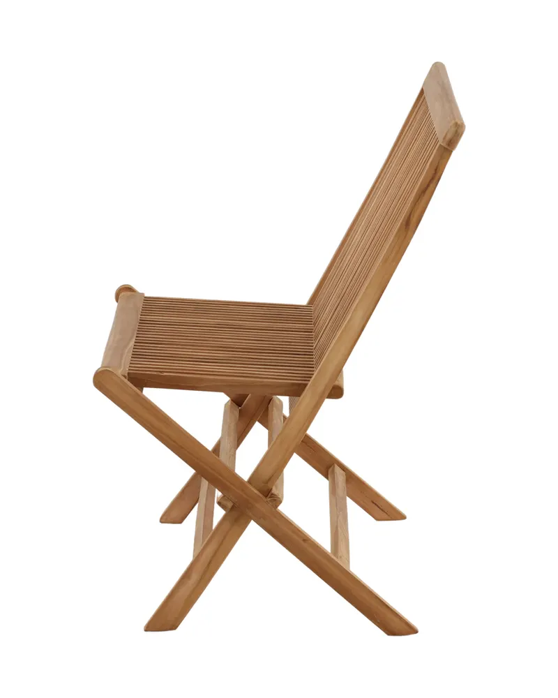 Ghana klappbare Gartenbank aus Teak, Ansicht 11