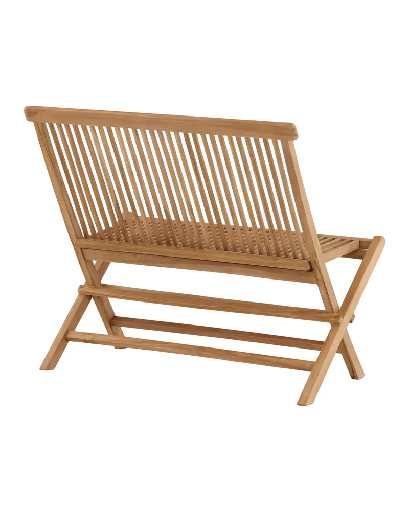 Ghana klappbare Gartenbank aus Teak, Ansicht 14
