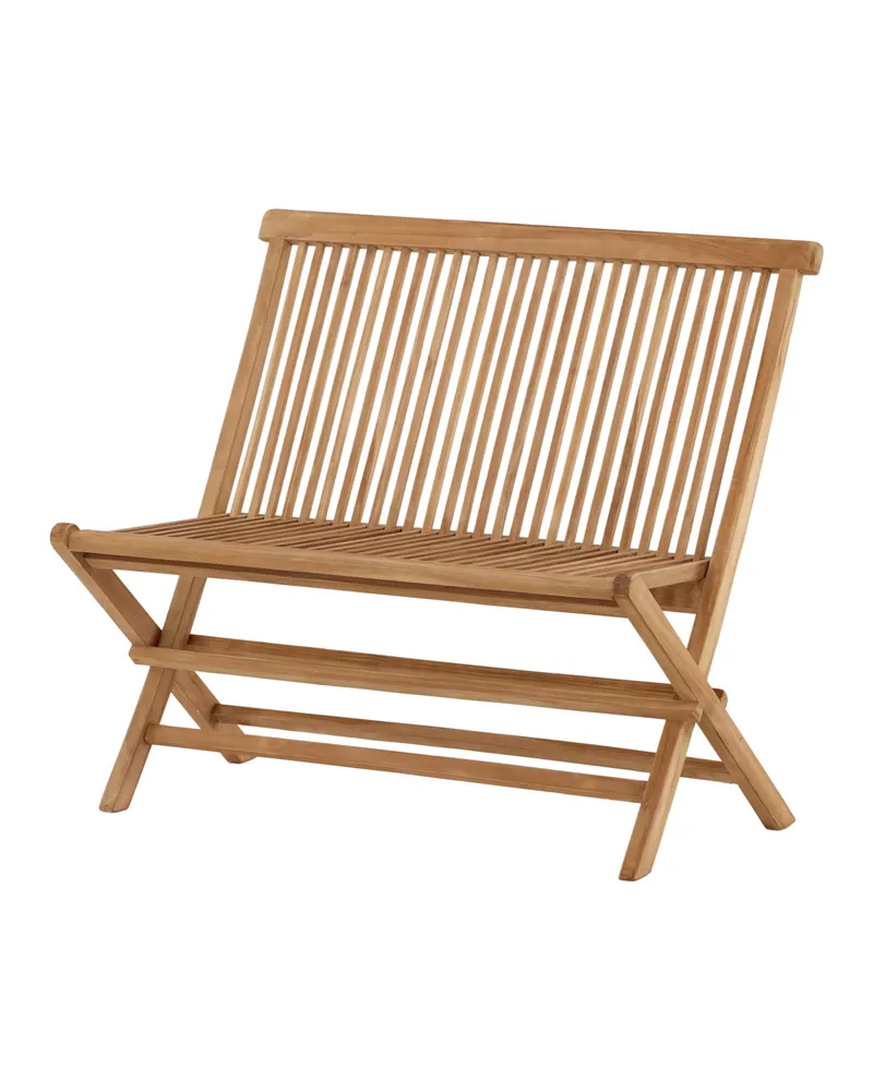 Ghana klappbare Gartenbank aus Teak, Ansicht 5