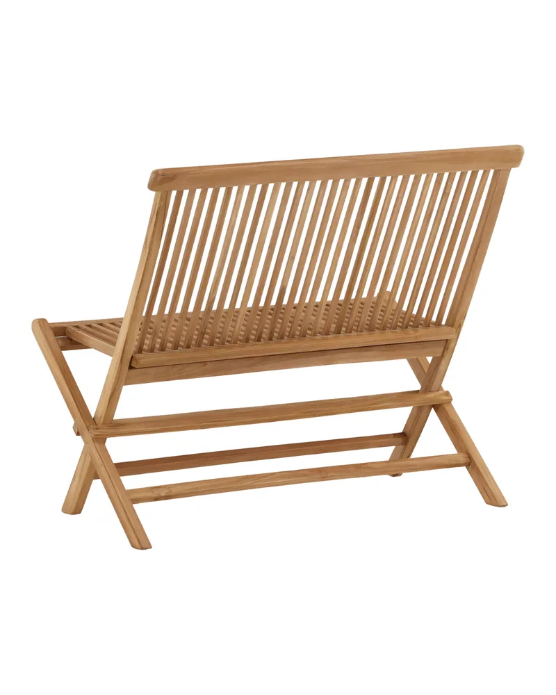Ghana klappbare Gartenbank aus Teak, Ansicht 6