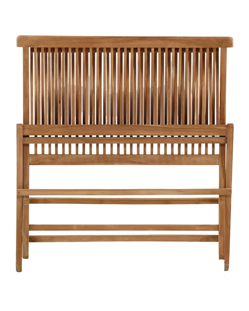 Ghana klappbare Gartenbank aus Teak, Ansicht 7