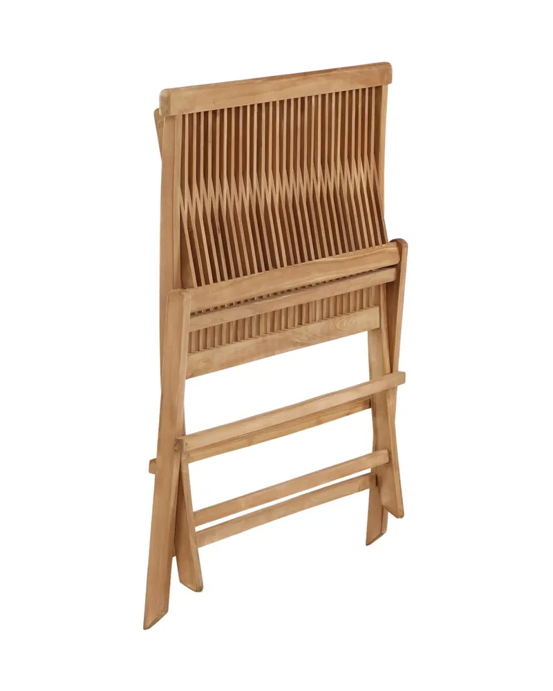 Ghana klappbare Gartenbank aus Teak, Ansicht 8