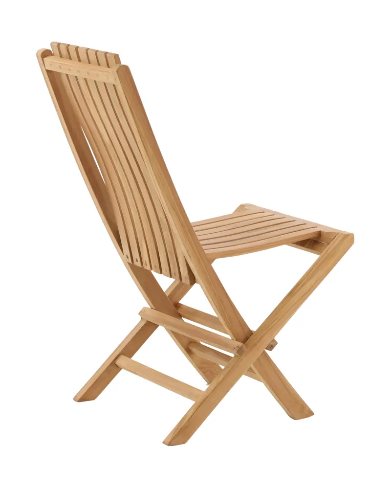 Ghana klappbarer Gartenstuhl aus Teak, Ansicht 12