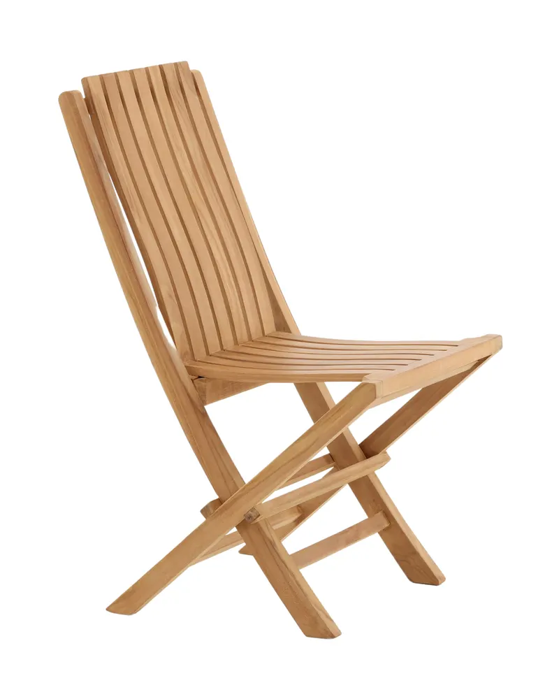 Ghana klappbarer Gartenstuhl aus Teak, Ansicht 2