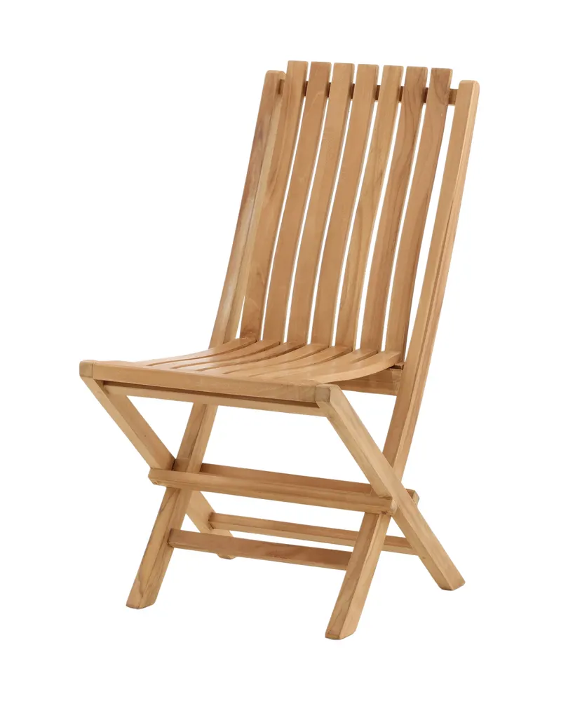 Ghana klappbarer Gartenstuhl aus Teak, Ansicht 5