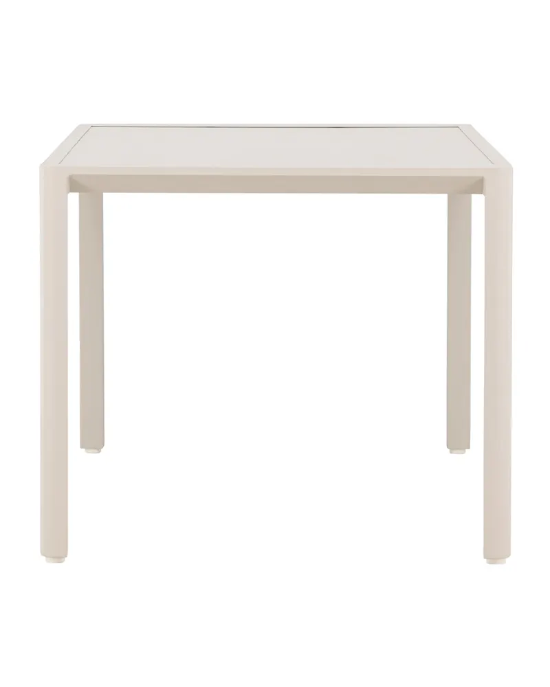 Giardini Gartentisch aus Aluminium mit gerippter Tischplatte in 150 × 85 cm, Beige, Ansicht 10