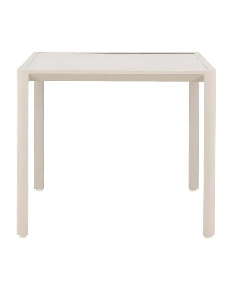 Giardini Gartentisch aus Aluminium mit gerippter Tischplatte in 150 × 85 cm, Beige, Ansicht 3