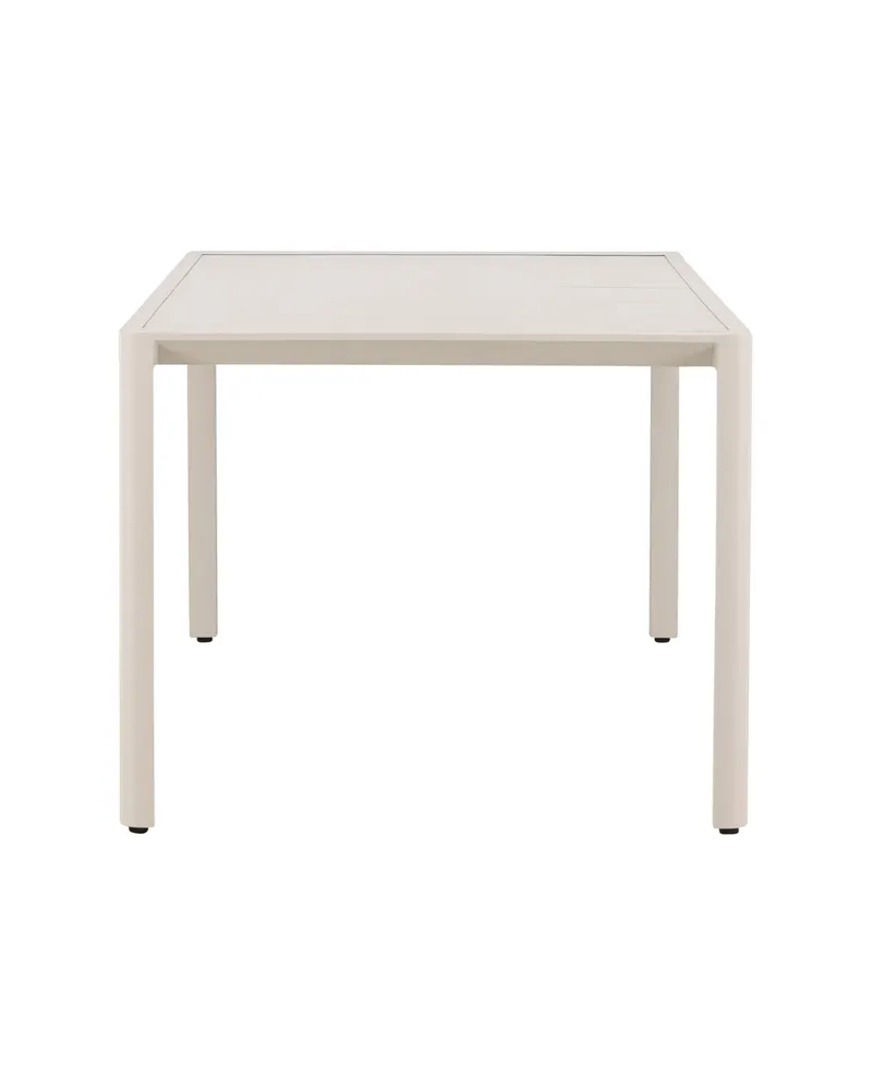 Giardini Gartentisch aus Aluminium mit gerippter Tischplatte in 200 × 90 cm, Beige, Ansicht 10