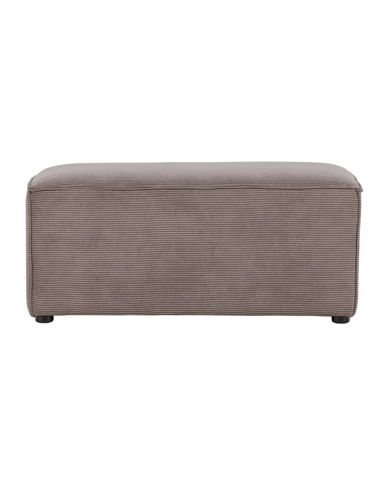 Gillholmen Hocker zum Sofa, rechteckig in Cord oder Bouclé