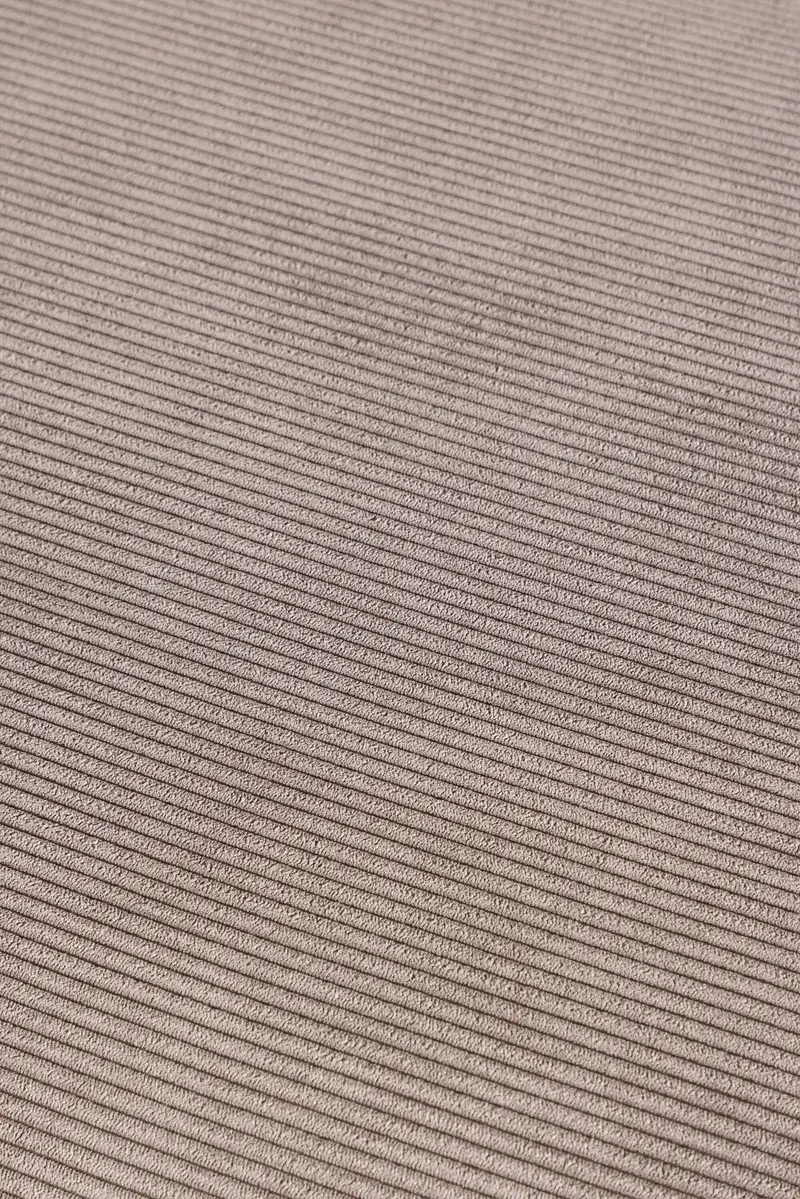 Gillholmen rechteckiger Polsterhocker in 60 × 41 × 92 cm, Braun, Gestell Schwarz, Polyester-Cord, im Wohnraum, Ansicht 3
