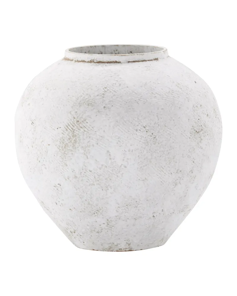 Globe Kugelvase aus Töpferware, Ansicht 2