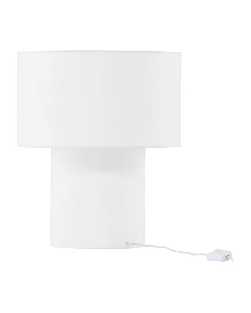 Globia Tischlampe mit Stoffbezug in Leinenoptik, Ansicht 9