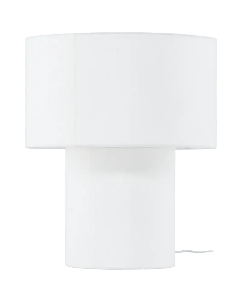 Globia Tischlampe mit Stoffbezug in Leinenoptik, Ansicht 5