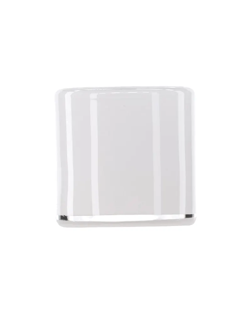 Glora zylindrisches Windlicht aus Glas in Ø 8 cm, Weiß, Ansicht 11