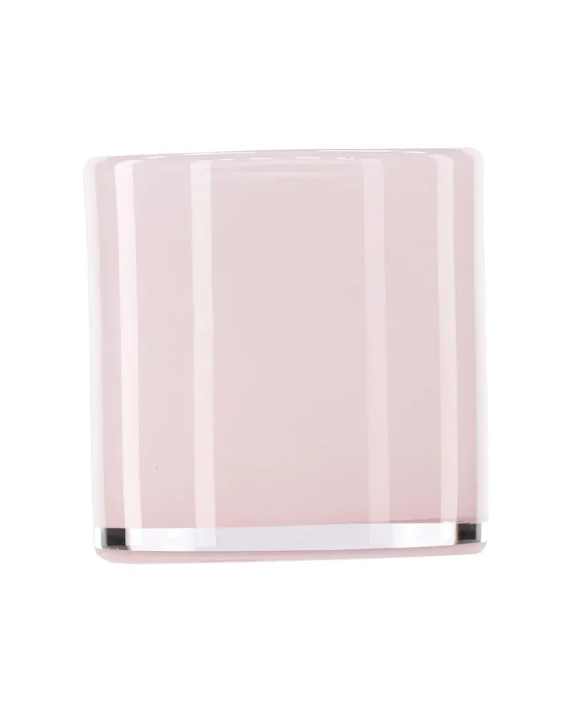 Glora zylindrisches Windlicht aus Glas in Ø 10 cm, Hellrosa, Ansicht 10