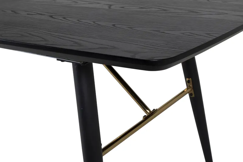 Gold ausziehbarer Esstisch 180 × 85 cm, Ansicht 5