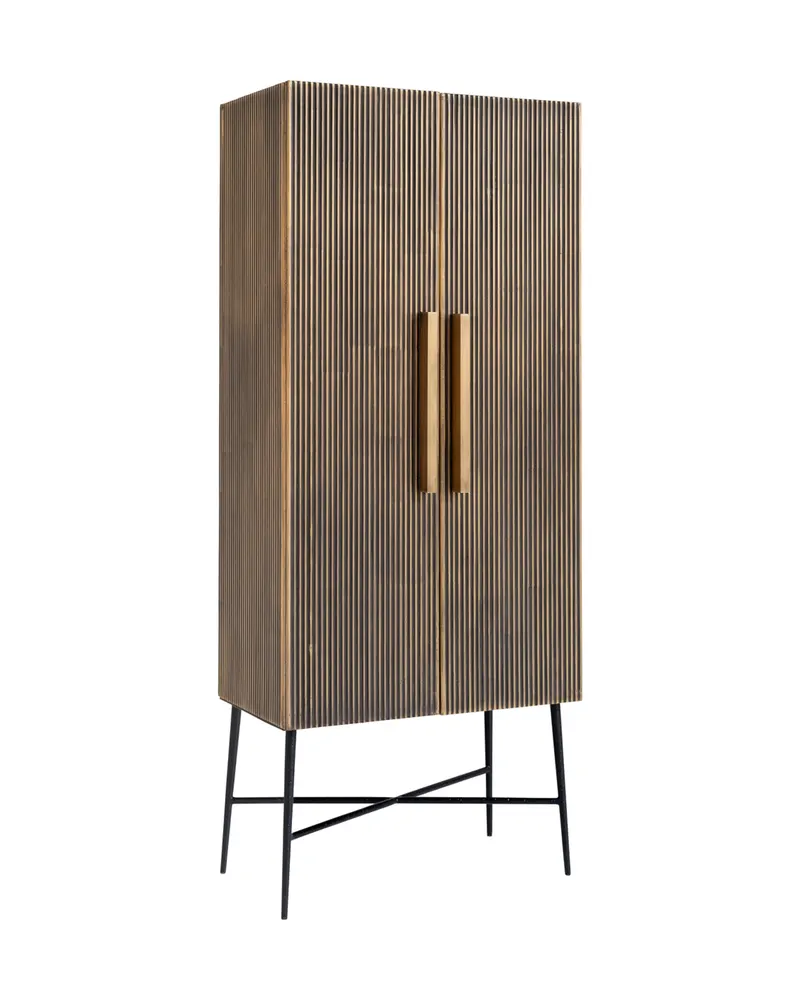 Aufbewahrungsschrank Ironville, Goldfarben von Richmond Interiors, Produktansicht 3