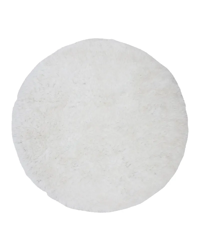 Grace runder Hochflor-Teppich mit Glanz, Ø 200 cm