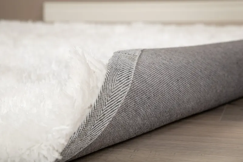 Grace runder Hochflor-Teppich Ø 200 cm, im Wohnraum, Ansicht 6