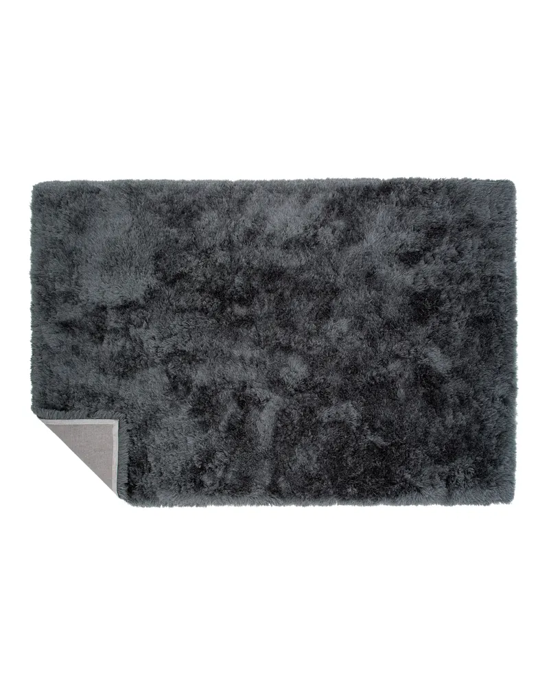 Grace Hochflor-Teppich mit Glanz in 400 × 300 cm, Grau, Ansicht 1