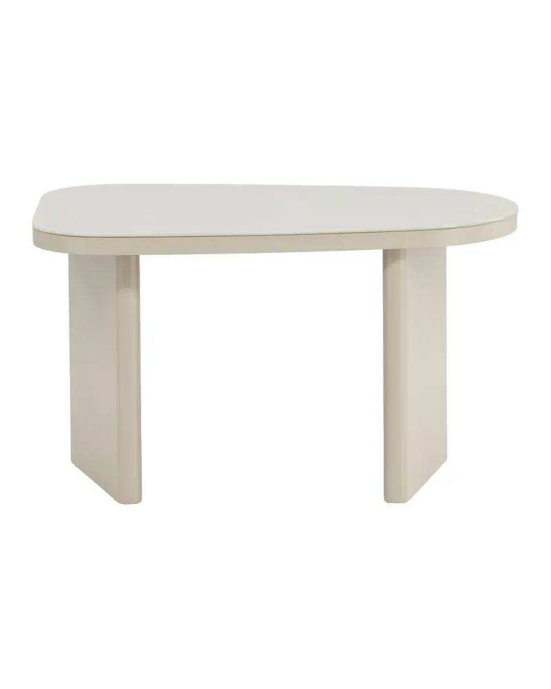 Grönvik Beistelltisch mit abgerundeter Platte in Beige, Ansicht 1