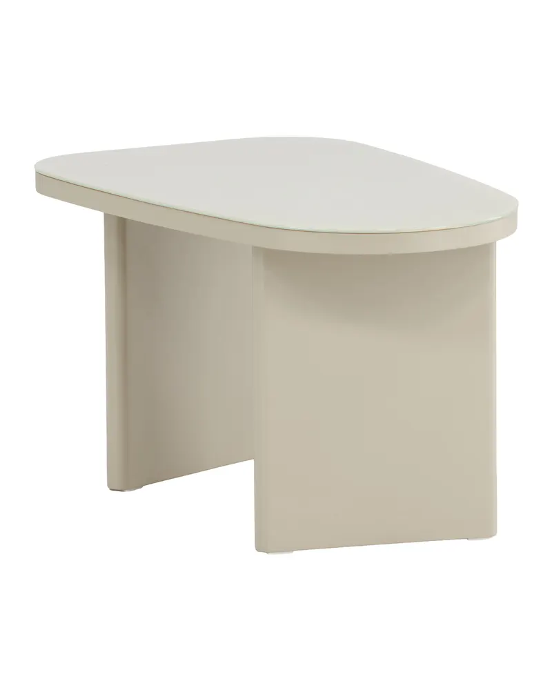 Grönvik Beistelltisch mit abgerundeter Platte in Beige, Ansicht 7