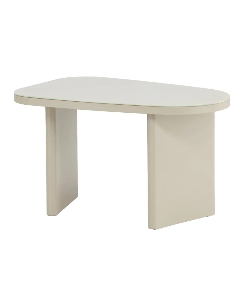 Grönvik Beistelltisch mit abgerundeter Platte in Beige, Ansicht 5