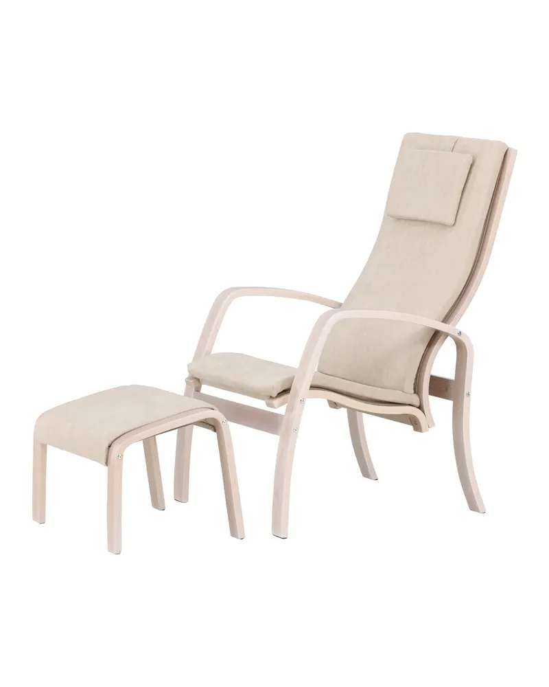 Grötö Sessel mit Fußhocker, Ansicht 3