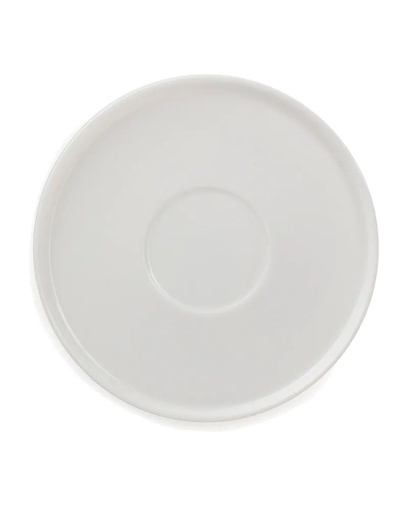 Gusto Untertasse aus weißem Porzellan, Ø 15,3 cm