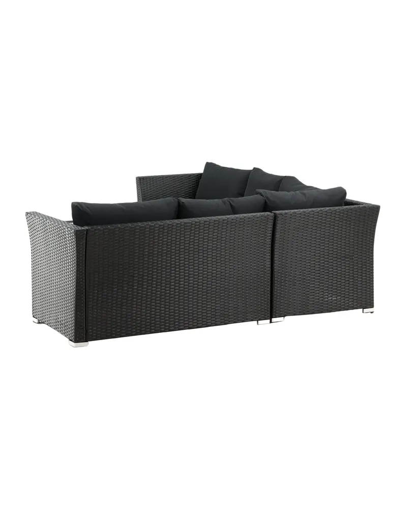Haiti Gartenlounge aus Polyrattan mit Ecksofa, Ansicht 3