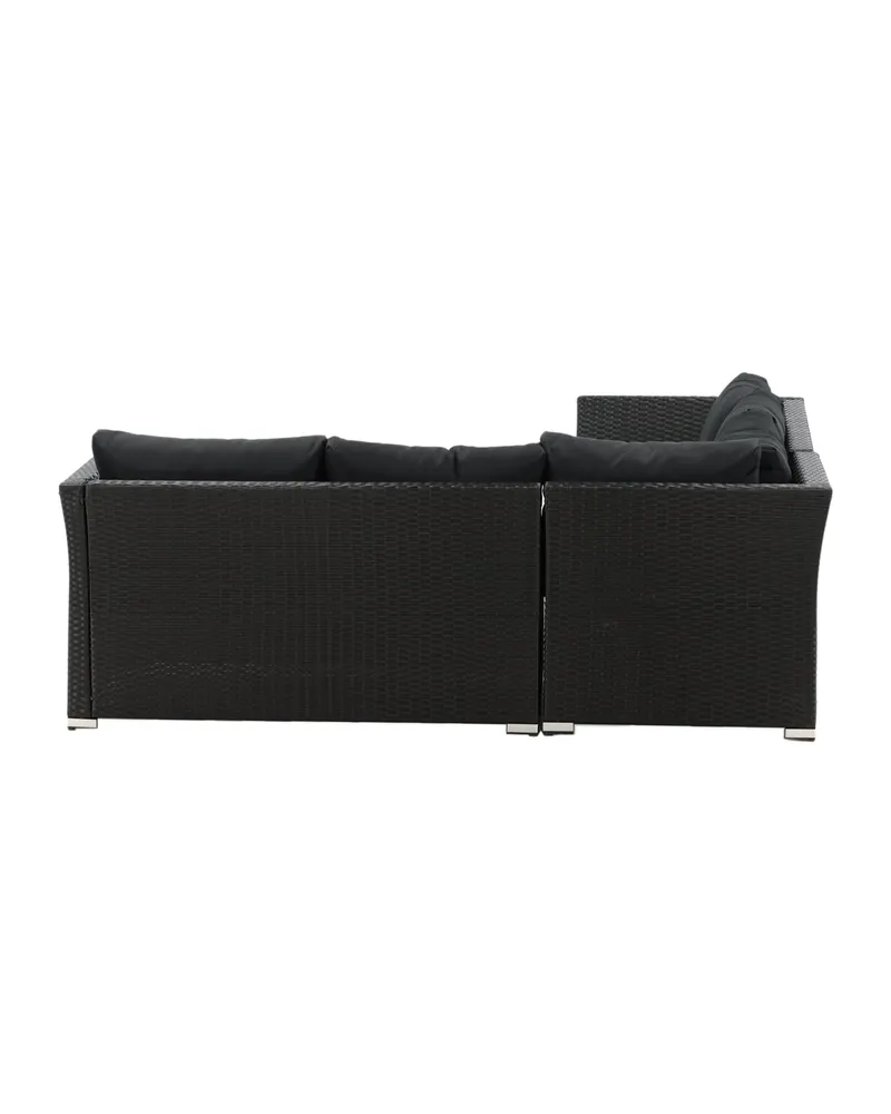 Haiti Gartenlounge aus Polyrattan mit Ecksofa, Ansicht 4