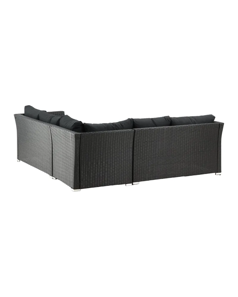 Haiti Gartenlounge aus Polyrattan mit Ecksofa, Ansicht 6