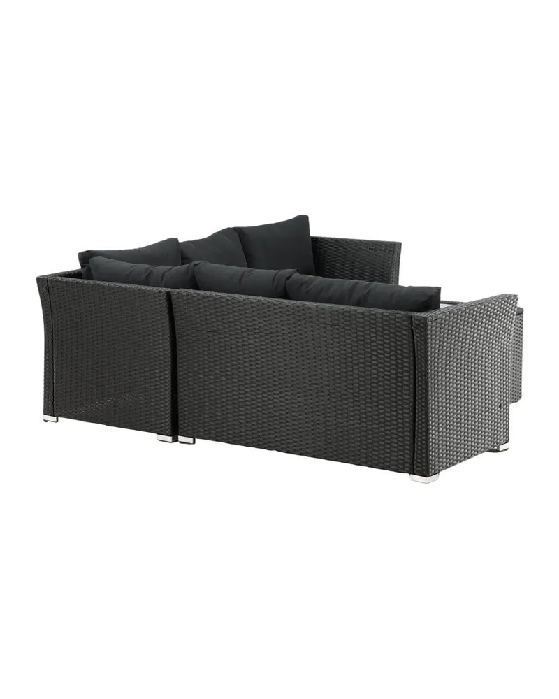 Haiti Gartenlounge aus Polyrattan mit Ecksofa, Ansicht 8