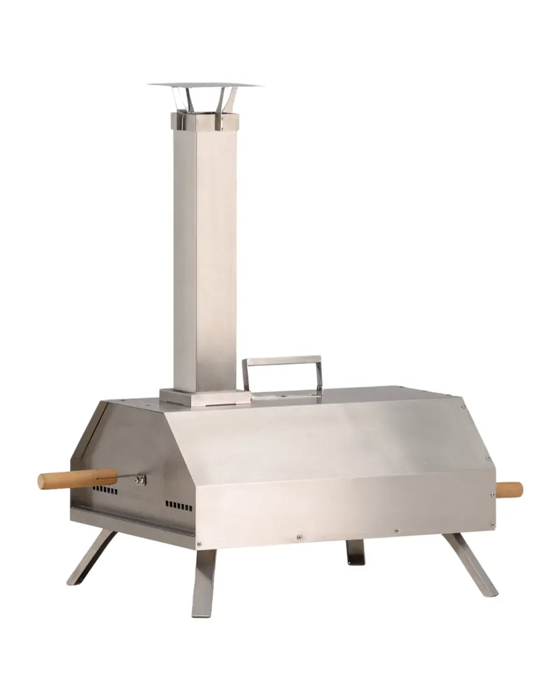 Hamnå Pizzaofen mit Kamin, Ansicht 4