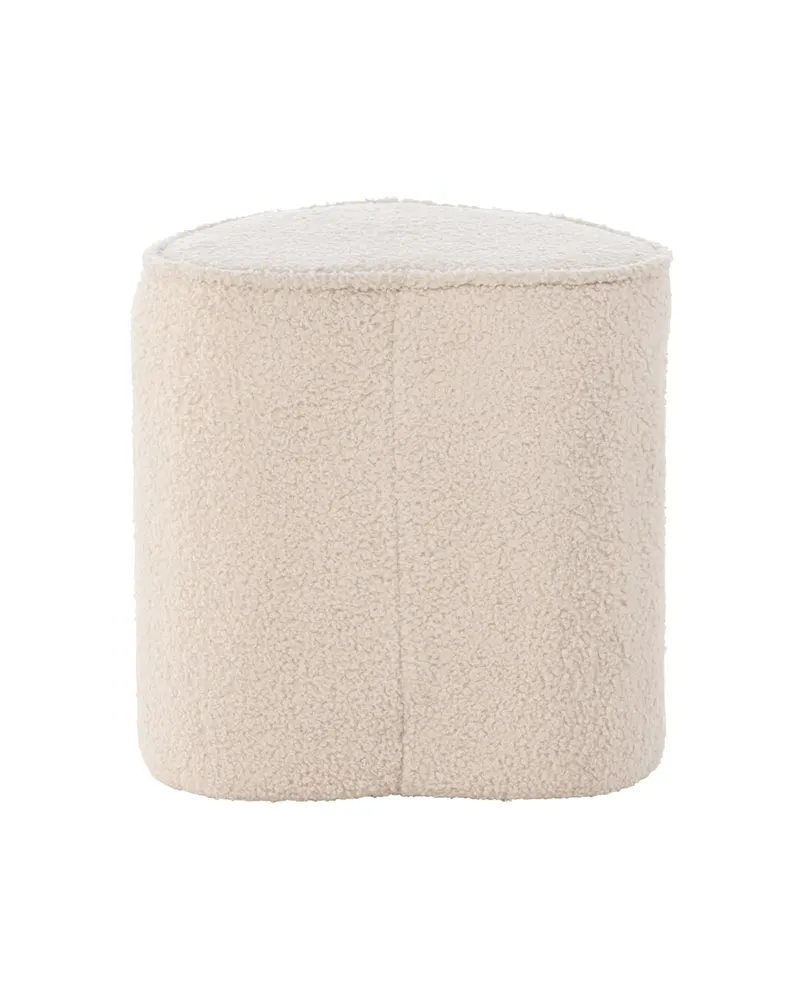 Heart Kinderhocker in Herzform aus Teddystoff, Ansicht 11