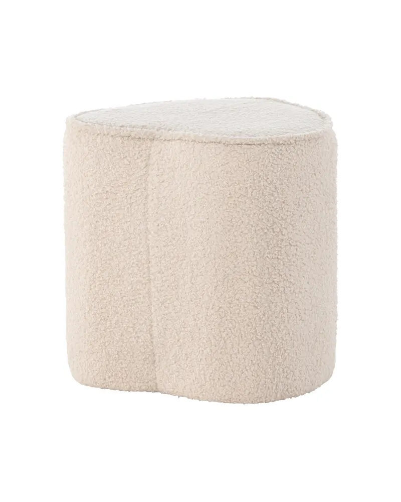 Heart Kinderhocker in Herzform aus Teddystoff, Ansicht 12