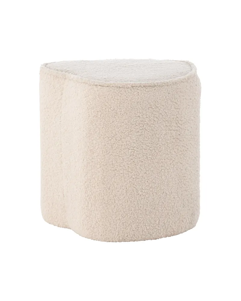 Heart Kinderhocker in Herzform aus Teddystoff, Ansicht 13